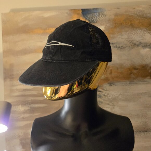 Tesla Truckers Hat Worn Authentic Collectable - Picture 1 of 5